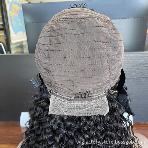 wholesale lace wig human hair wigs 100 human hair vendors, cuticle aligned hair curly lace closure wig